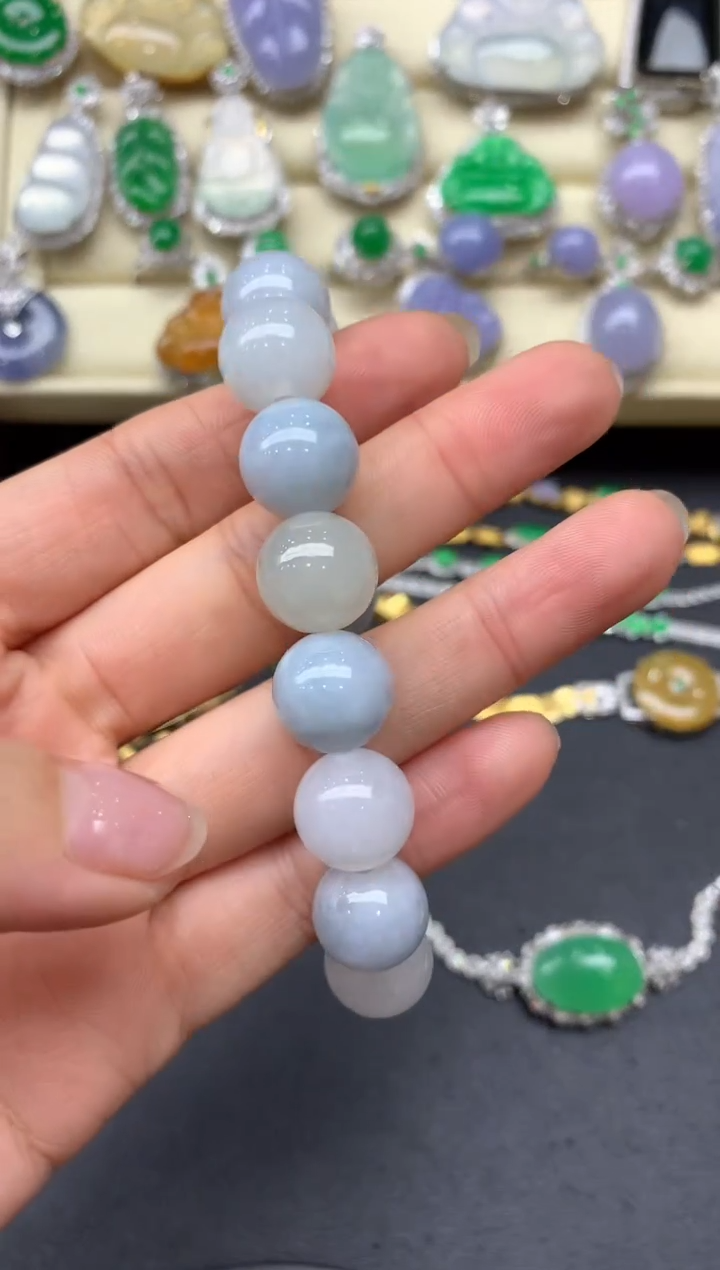 【闪购商品】翡翠手串未镶嵌49-中国好珍宝