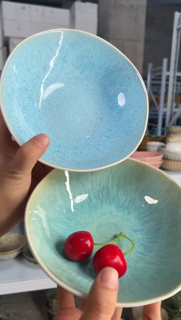 陶瓷外贸尾货瑕疵满20包邮X2 菜碗组合
