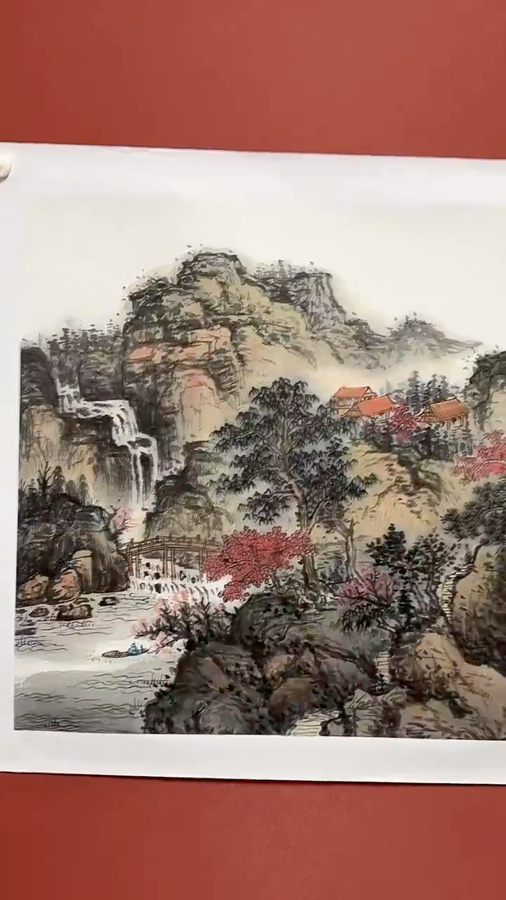 国画李会明国画作品