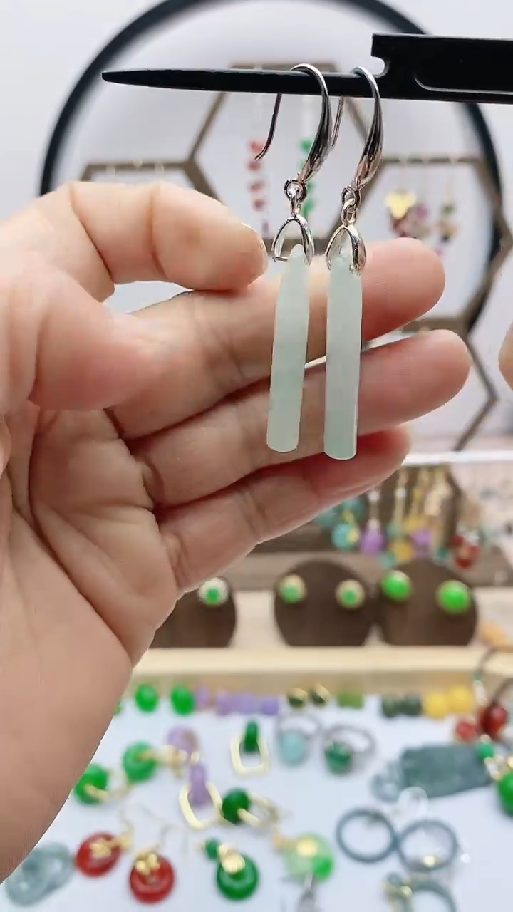 未镶嵌翡翠耳饰199