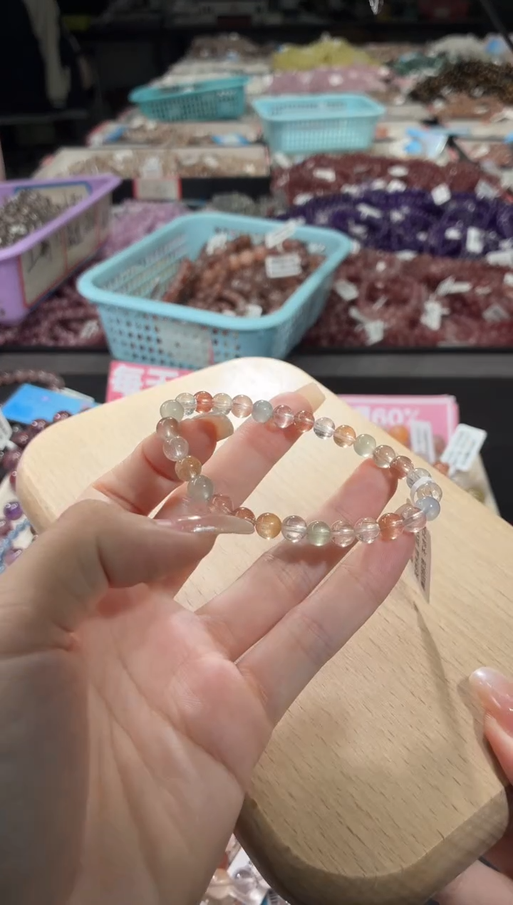 未镶嵌手链水晶324号 多样性发一I  6+