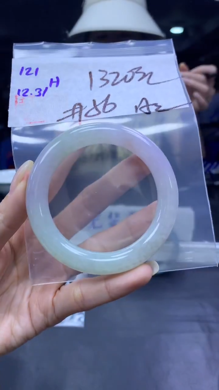 未镶嵌定制翡翠121手镯56冰丝+1320元+拍一发一