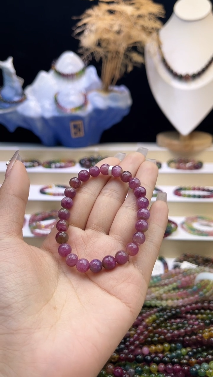 【闪购商品】碧玺/未镶嵌7mm+碧玺单圈多样性发货