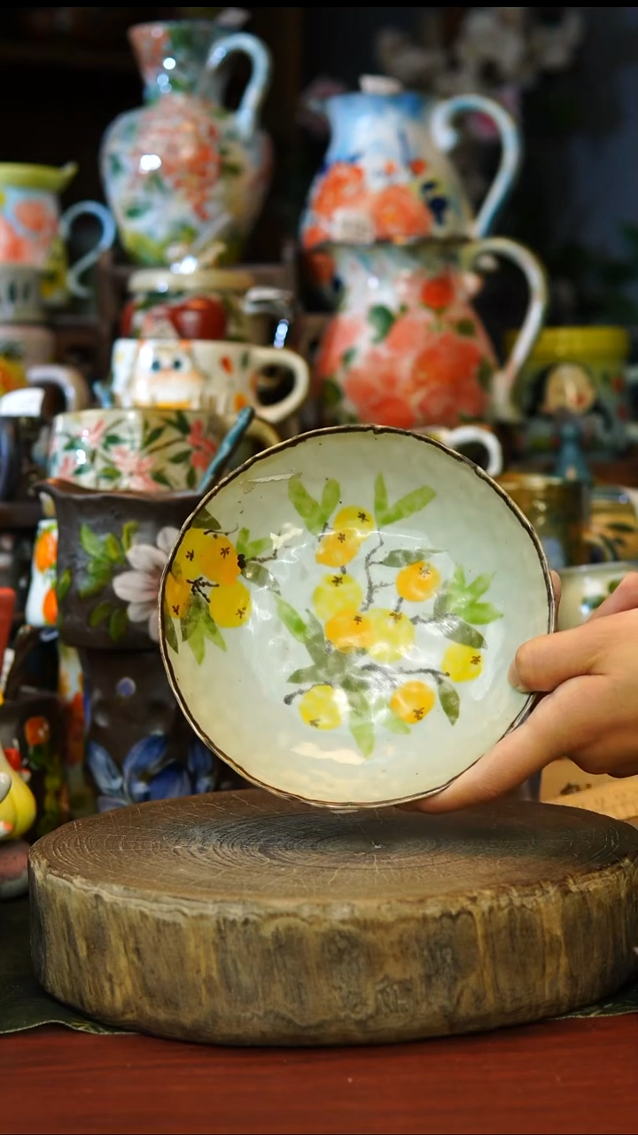 陶瓷183景德镇手工手绘釉下彩