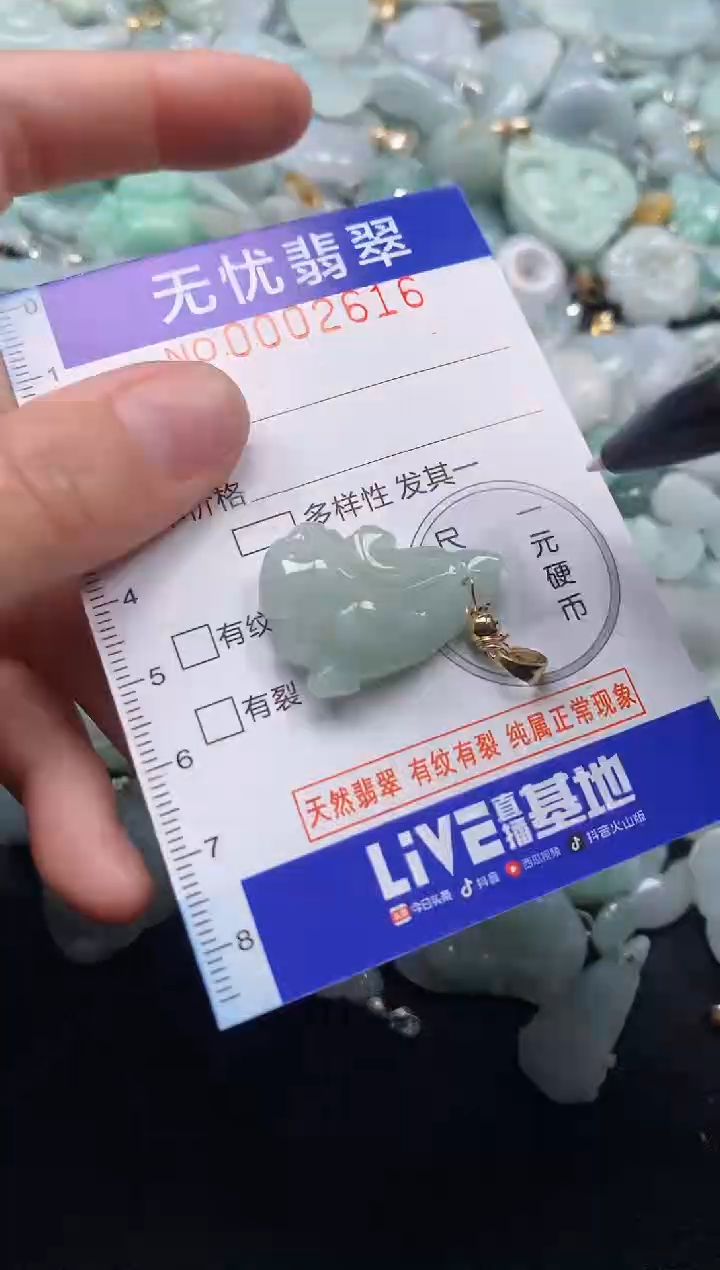 颈饰未镶嵌翡翠2616