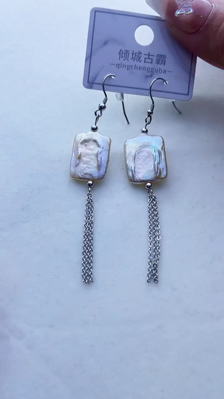【闪购商品】淡水珍珠耳饰未镶嵌587