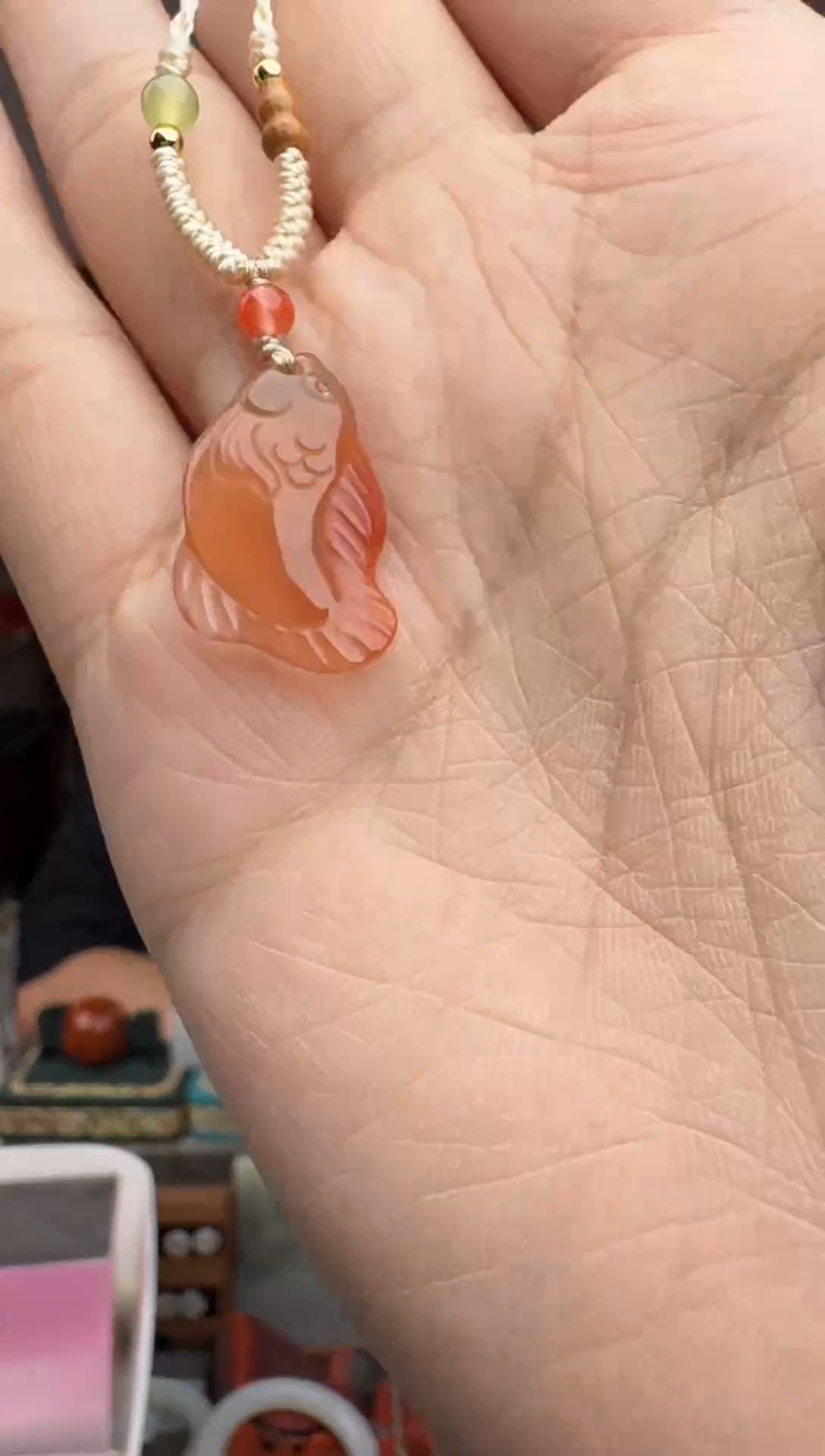 未镶嵌南红玛瑙挂件p293