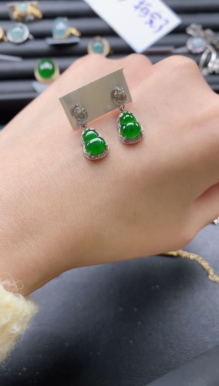 【闪购商品】翡翠戒指银S925镶嵌51151