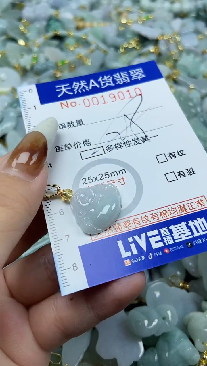 【闪购商品】翡翠颈饰未镶嵌天然A货翡翠