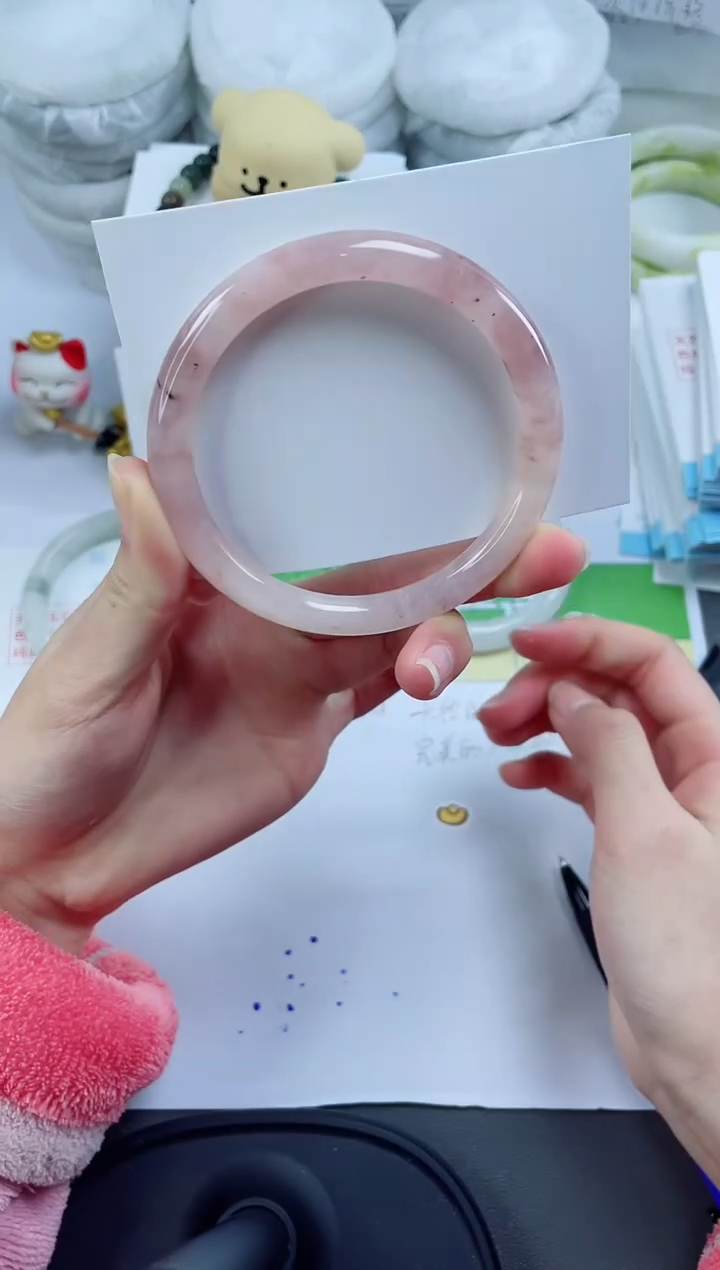 【闪购商品】石英质玉手镯未镶嵌406-62.8