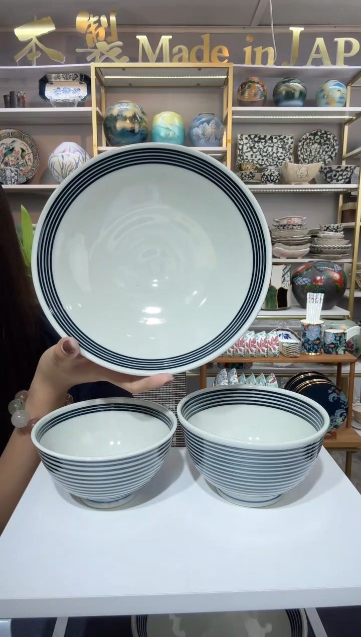 陶瓷蓝驹深盘22.2cm一支