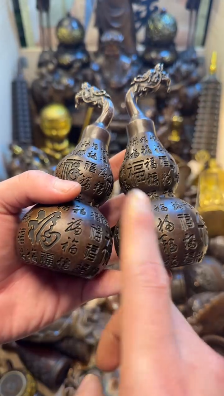 精品专属链接---【龙头百福葫芦/对】
