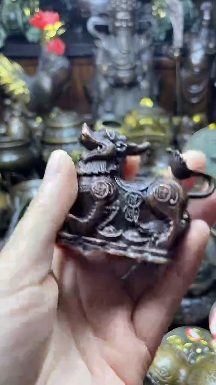 闪购链接，点击下单，有运费险，铜摆件
