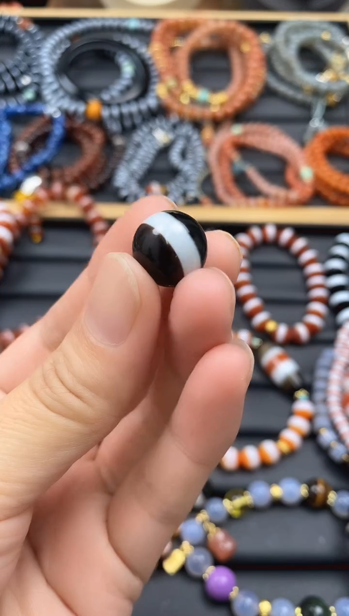 【闪购商品】玛瑙/玉髓单珠未镶嵌单珠