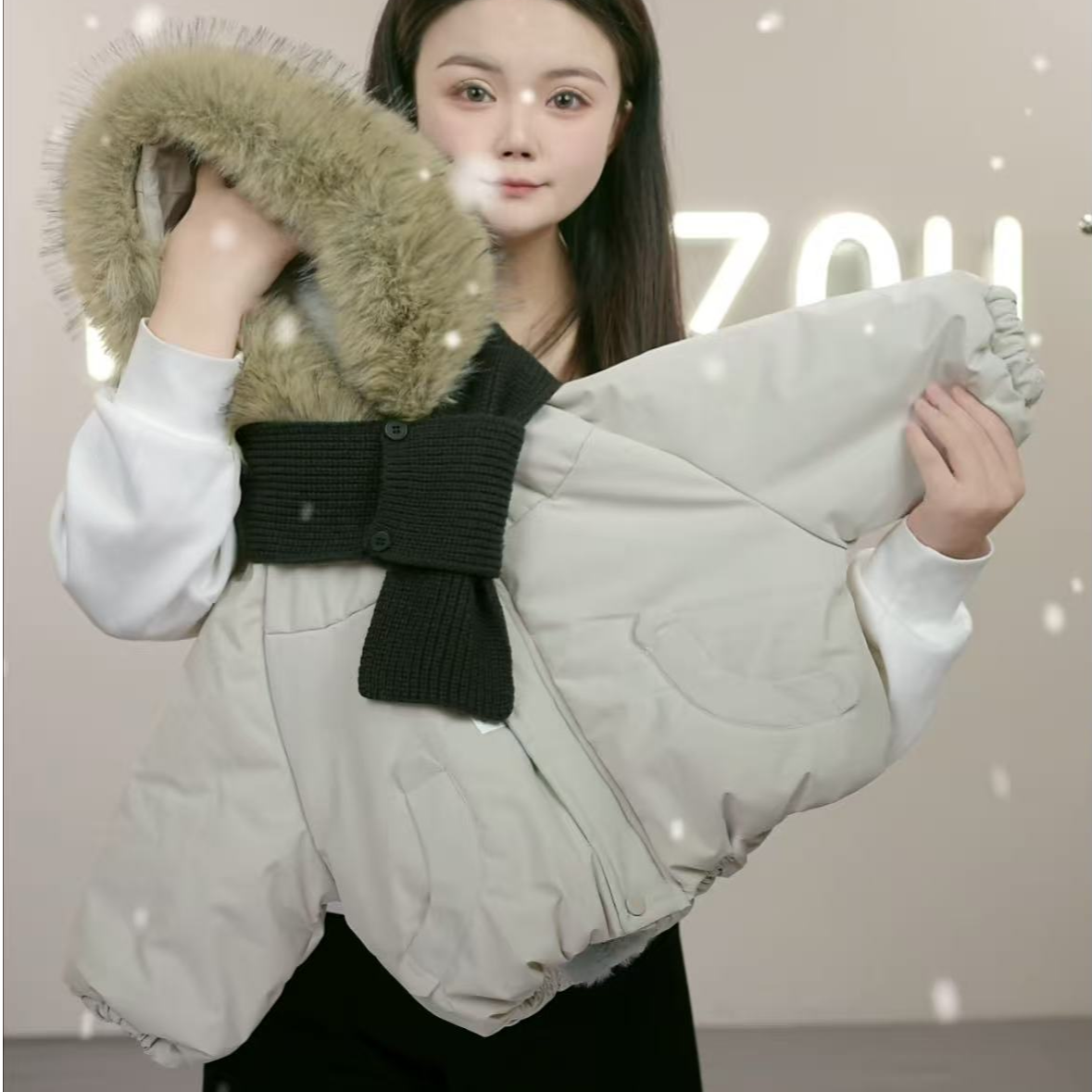 【My baby】-上海店-（三件套）儿童棉加绒加厚外套男宝棉衣男童棉