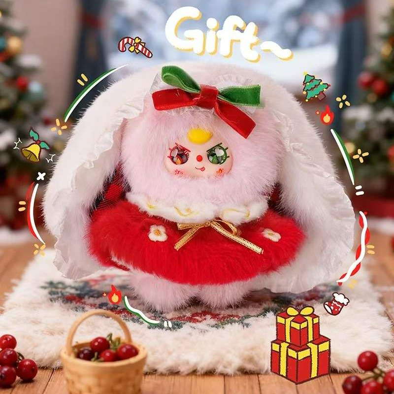 小怪 正版代拆  baby【冬日系列】潮玩盲盒可爱毛绒公仔收藏新宠