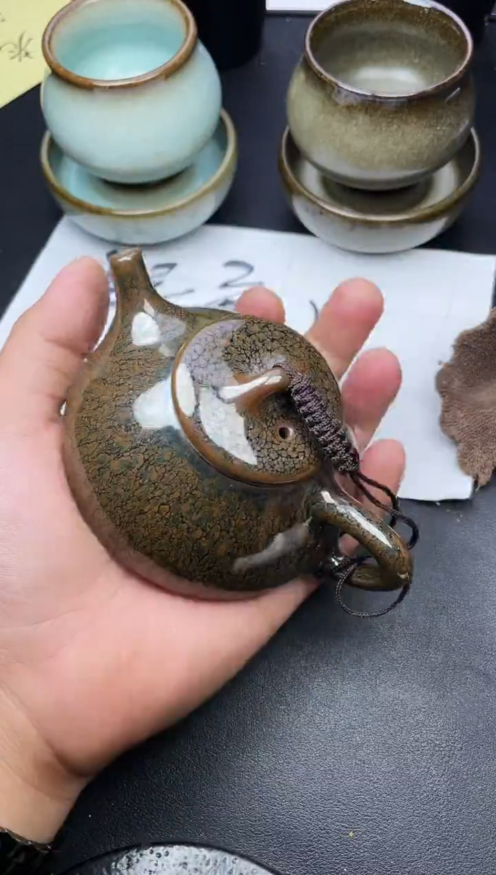 【闪购商品】茶盏99叶紫建盏叶紫