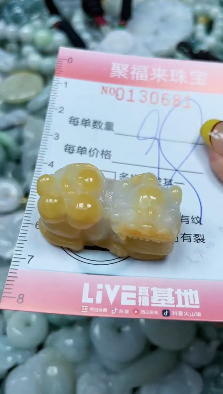 翡翠未镶嵌颈饰闪购0130681