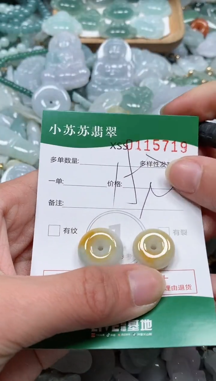 【闪购商品】翡翠颈饰未镶嵌闪购商品0115719