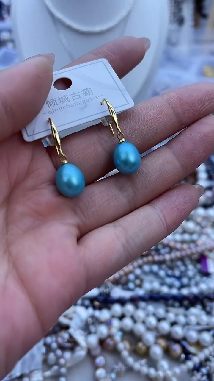 【闪购商品】淡水珍珠耳饰未镶嵌721