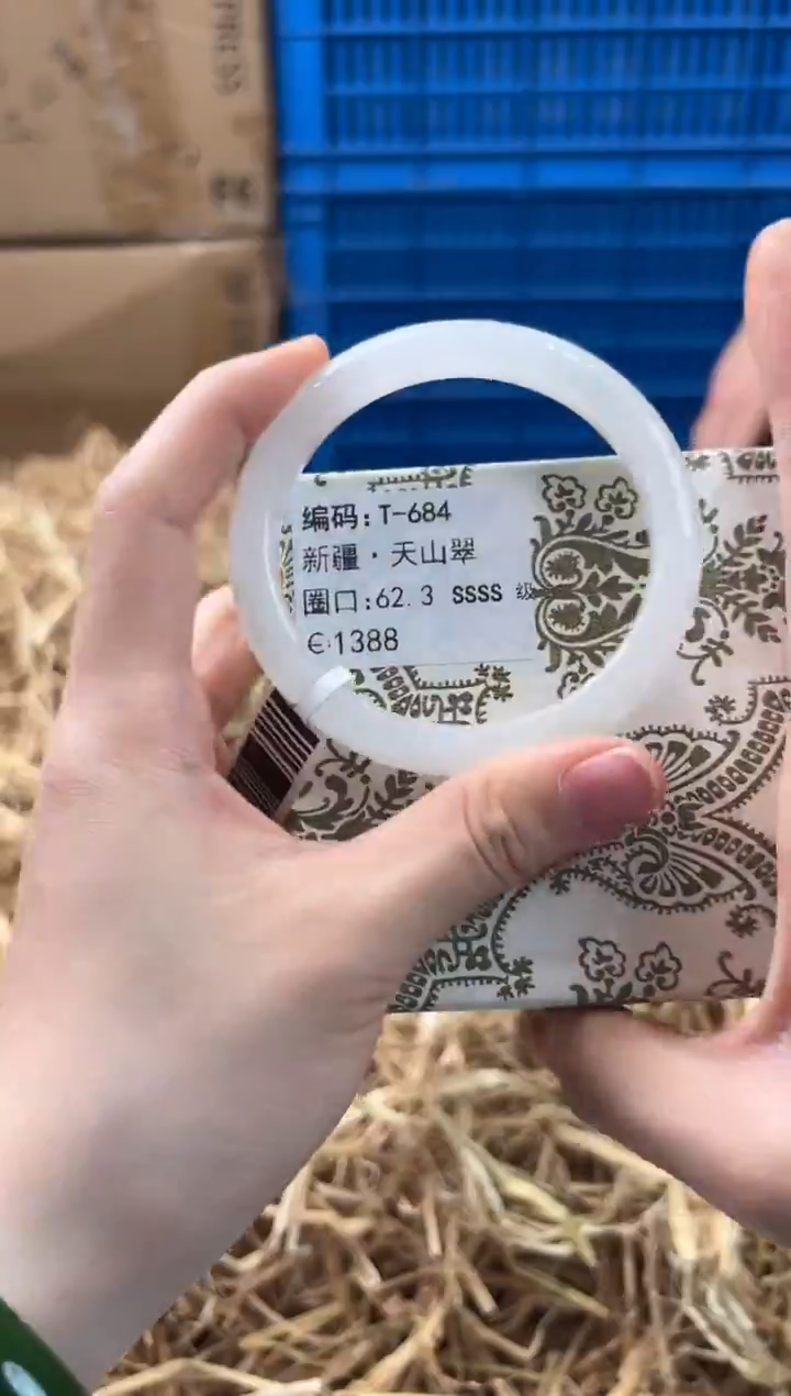 未镶嵌手镯石英质玉T-684