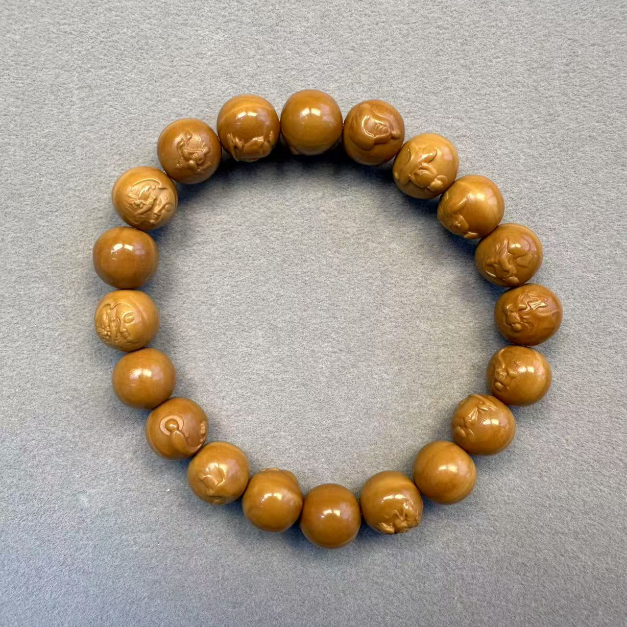 猴头核桃小馒头料浮雕无相