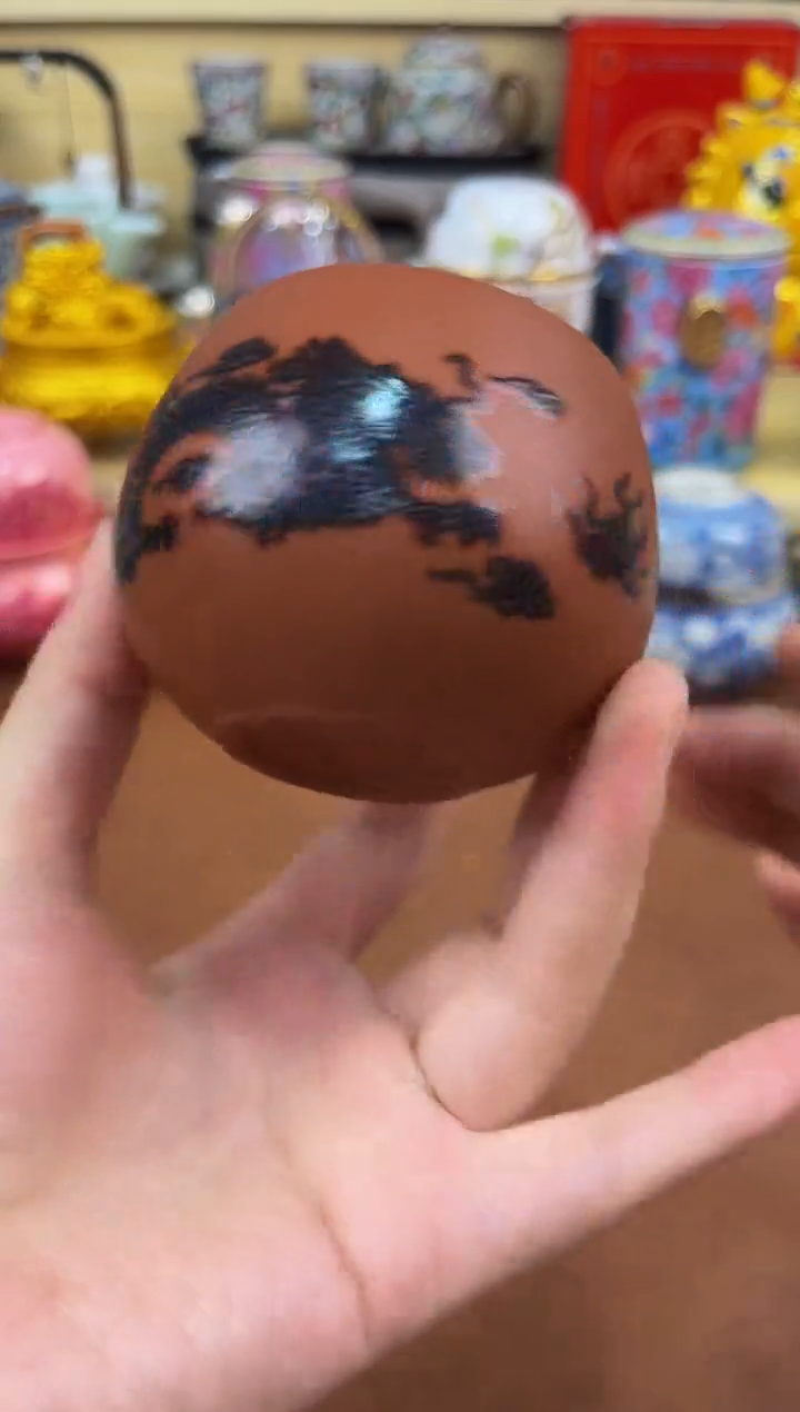 陶瓷茶具摆件旅行套组