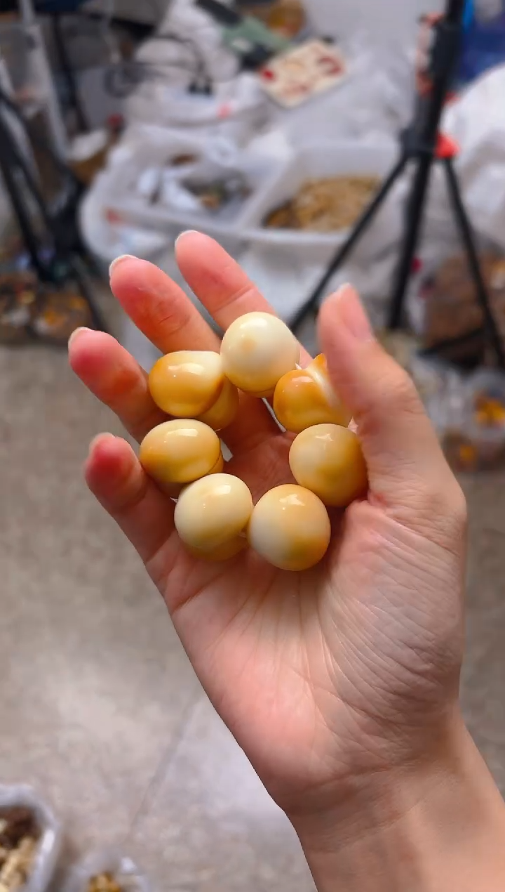 吊坠菩提根/象牙果光面屁桃手捻 没有吊坠