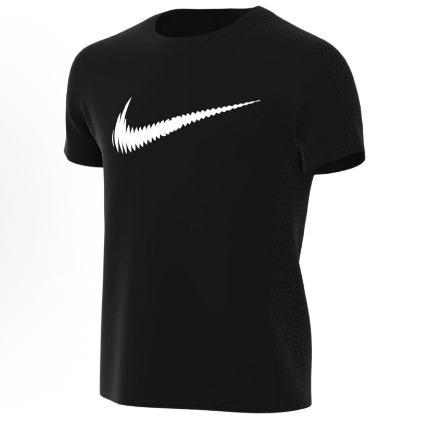 耐克 NIKE 童装 Trophy23 Logo 印花圆领运动短袖T恤女童黑色短袖