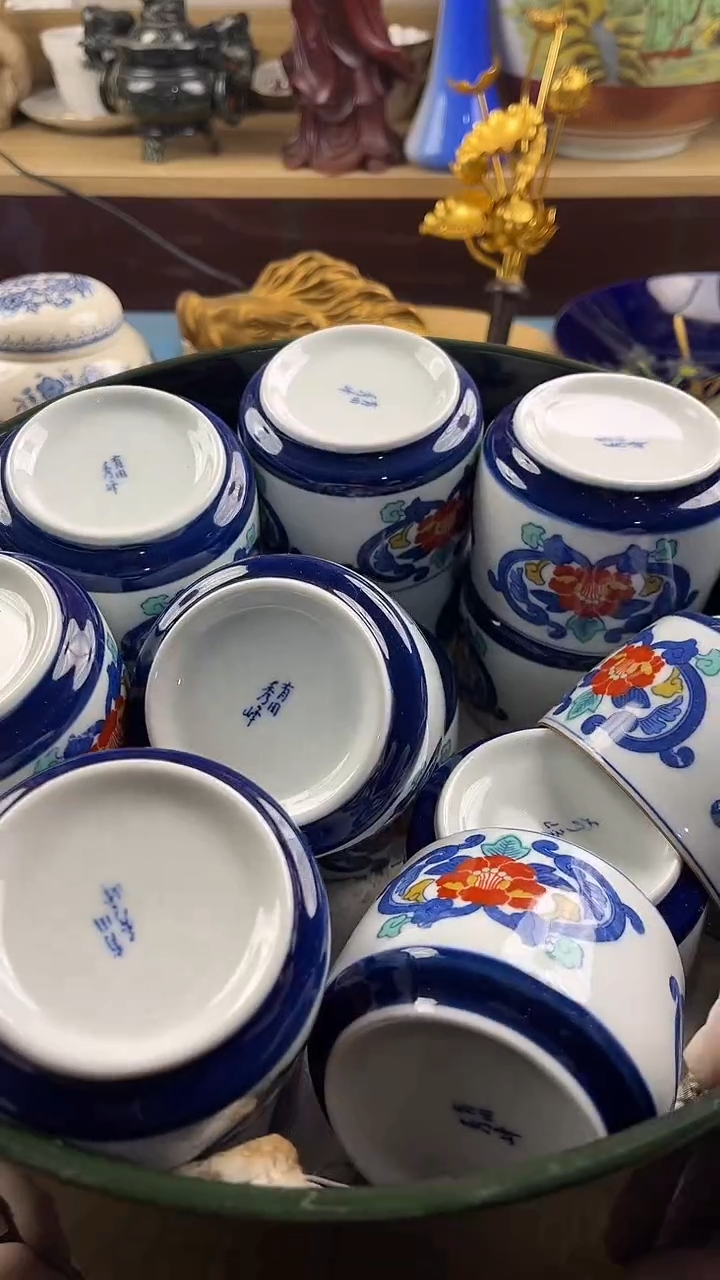 瓷片春***师英歌瓷器满28包邮