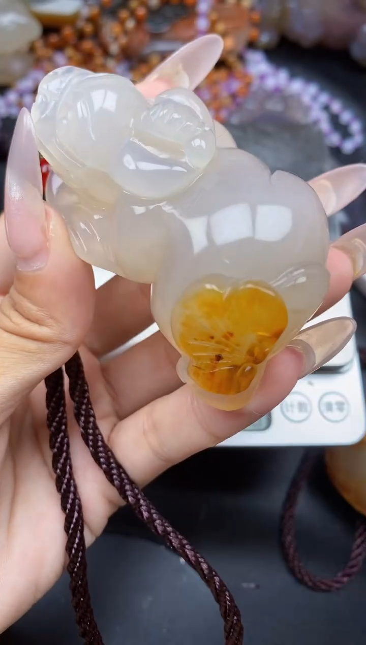 【闪购商品】玛瑙/玉髓颈饰未镶嵌ll