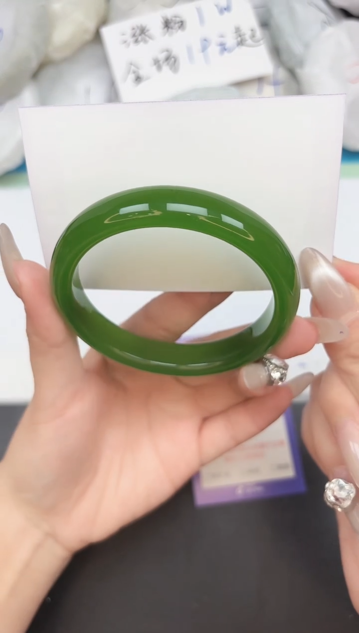 未镶嵌手镯石英质玉57-61-62