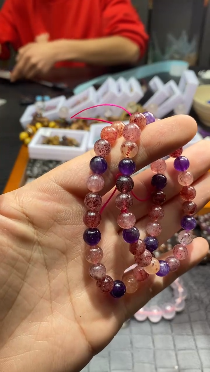 【闪购商品】水晶手链未镶嵌晨曦水晶37