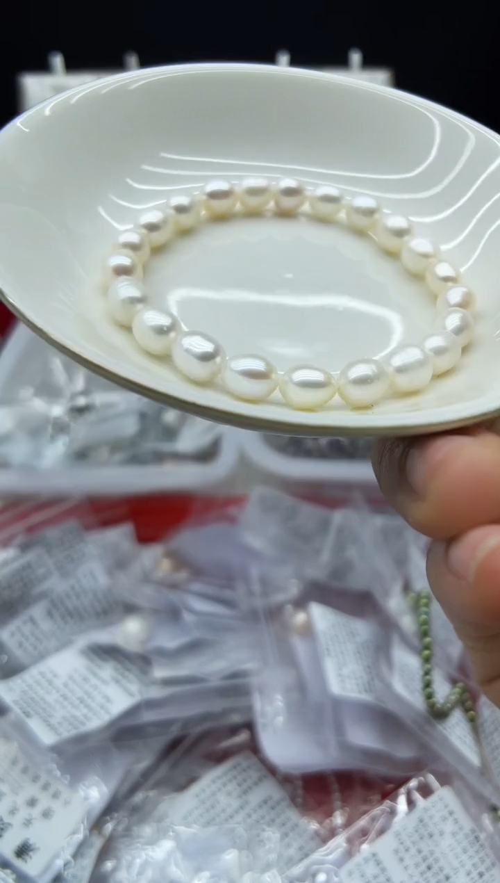 淡水珍珠手绳未镶嵌手链