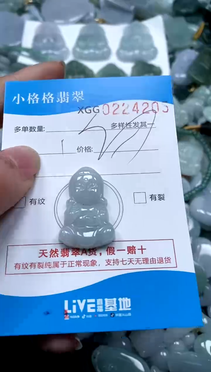 【闪购商品】翡翠颈饰未镶嵌闪购商品0224205