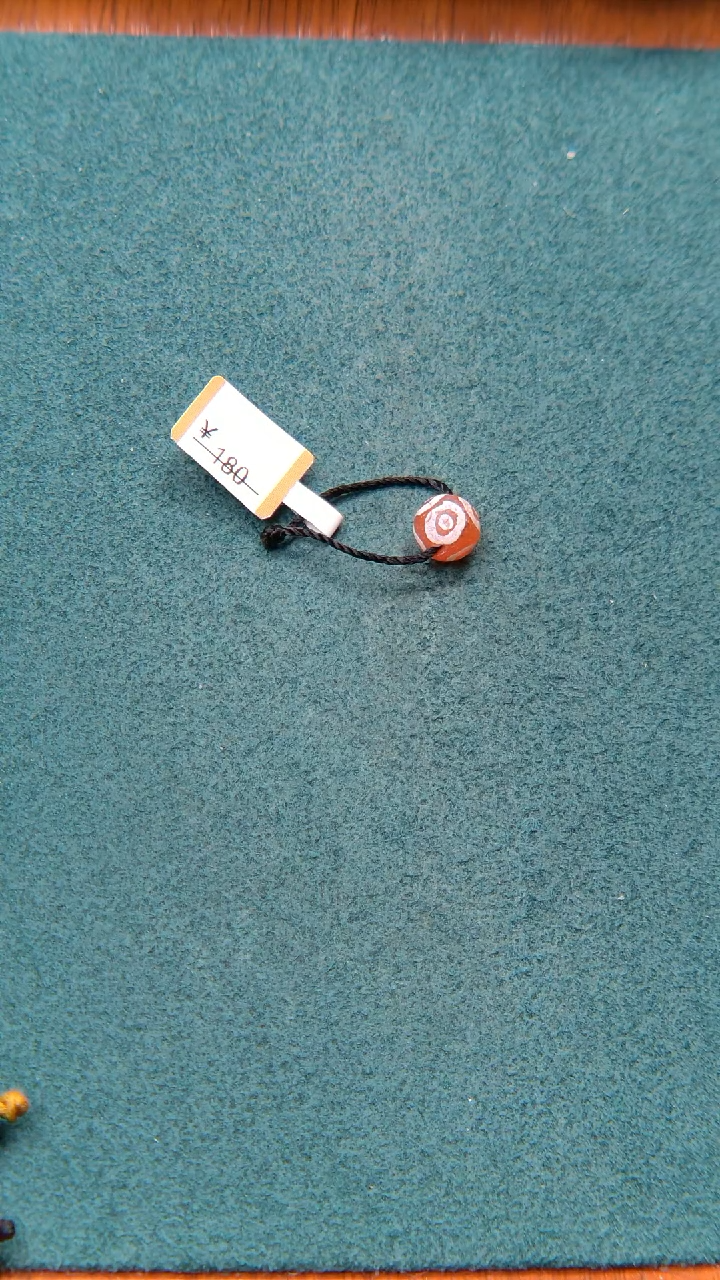 未镶嵌定制设计玛瑙/玉髓红玉髓小圆珠