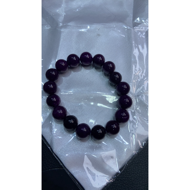 B 731 卡12 茄子帝王舒手串