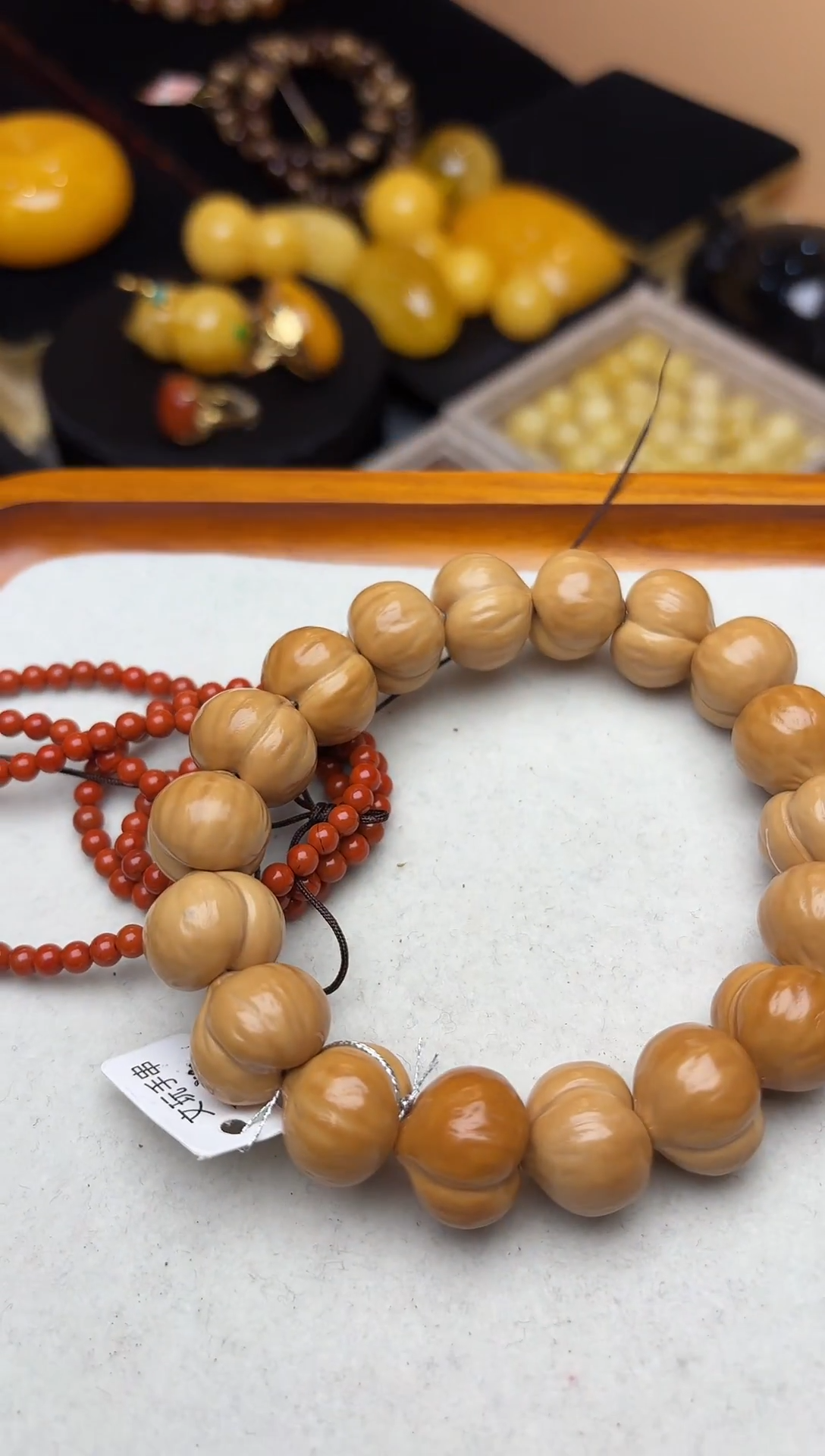 手串猴头核桃我**?处理手串