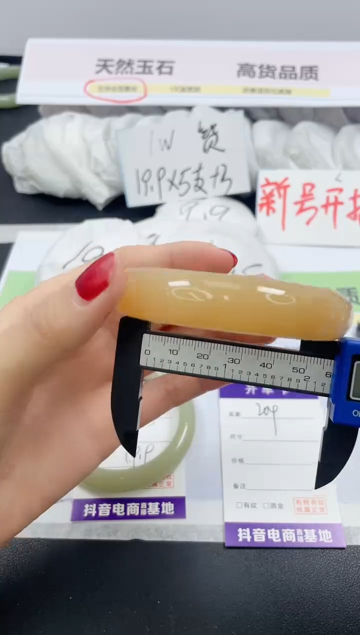 【闪购商品】石英质玉手镯未镶嵌204/58.4