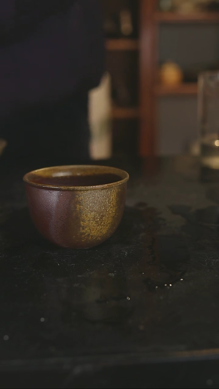 【闪购商品】景德镇柴烧裸烧陶瓷茶杯867