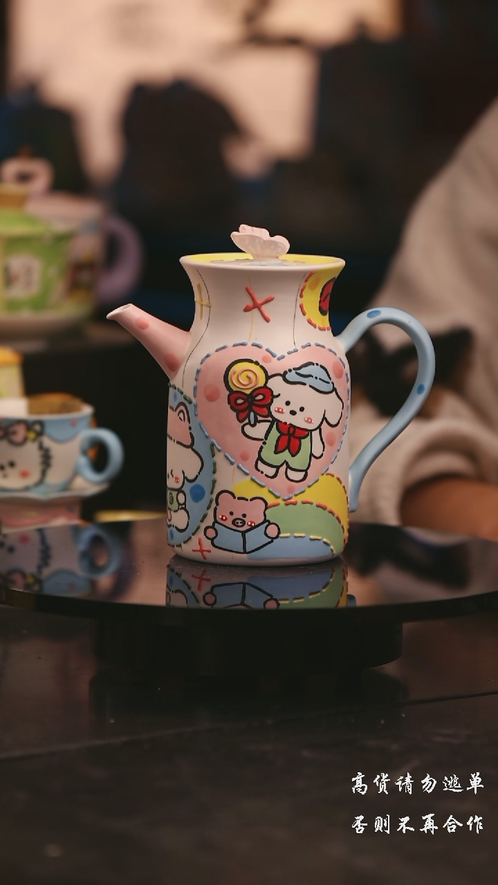 陶瓷景德镇可爱设计师款陶瓷 