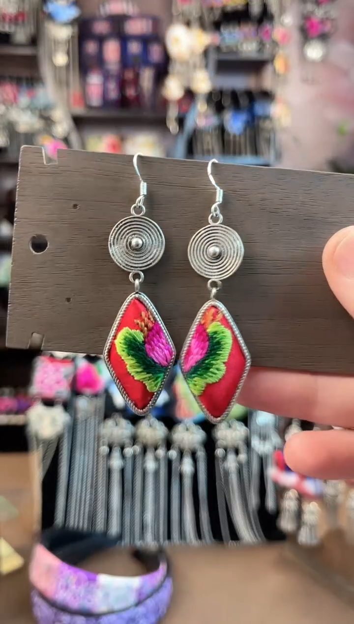 织绣 民族风手工非遗老绣饰品166