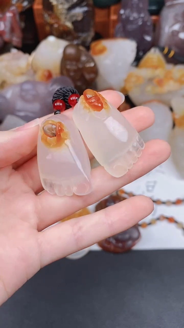 玛瑙/玉髓颈饰未镶嵌AA