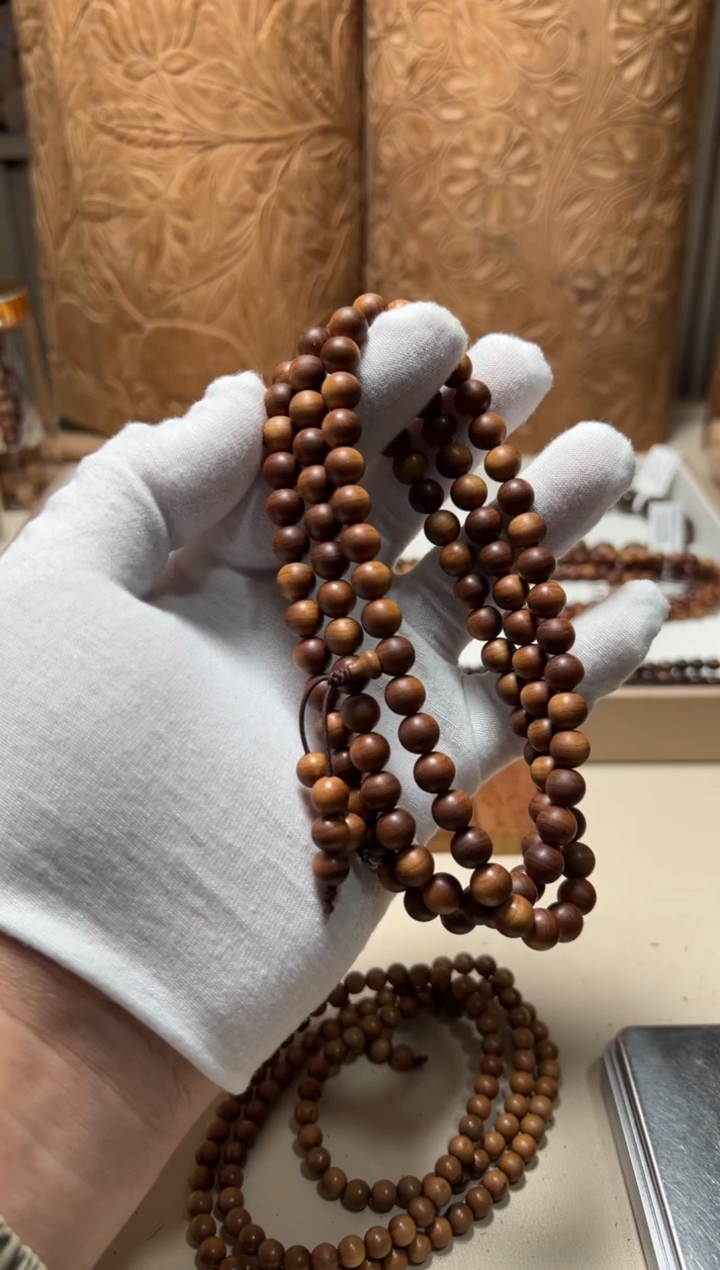 【闪购商品】檀香木手串/手链老山檀香0.8/108