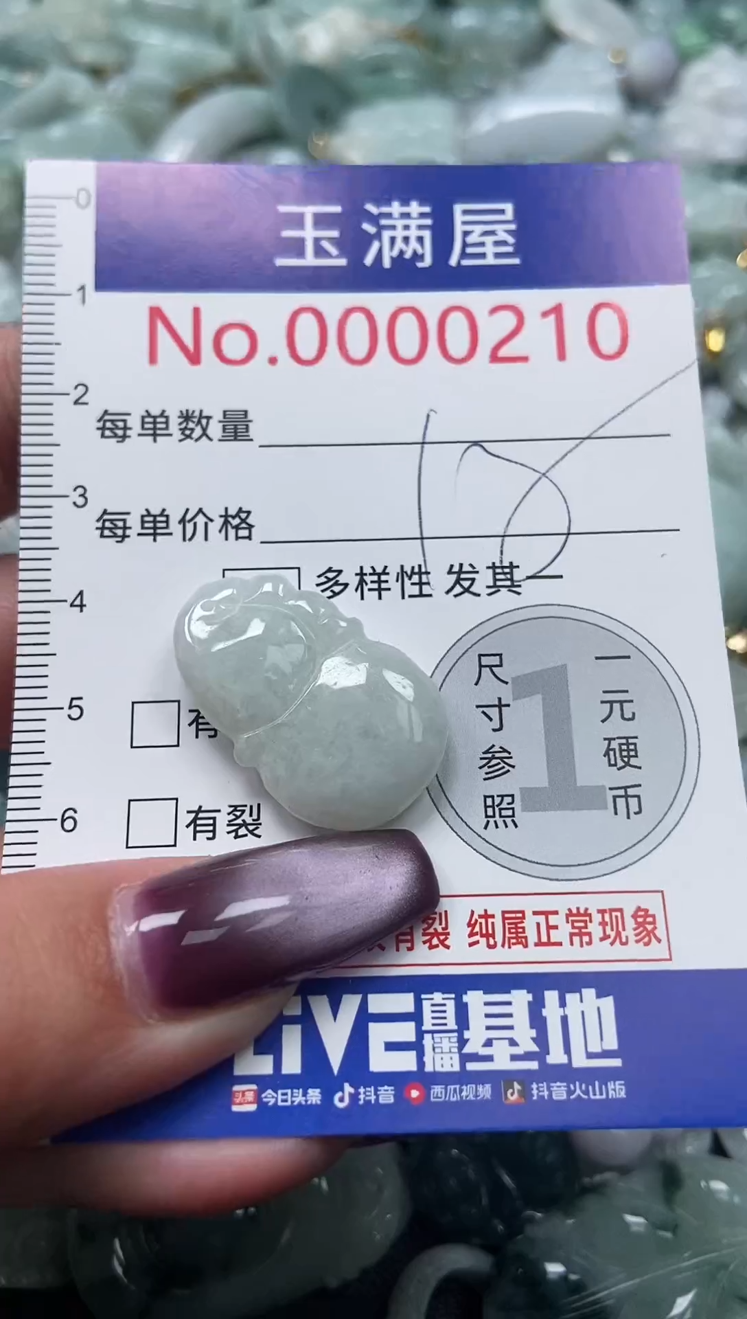 颈饰未镶嵌翡翠210