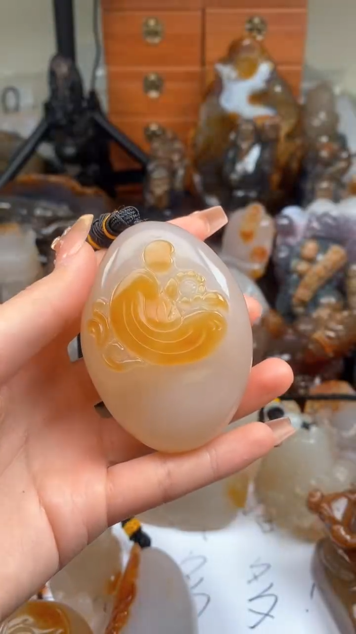 【闪购商品】玛瑙/玉髓颈饰未镶嵌AA