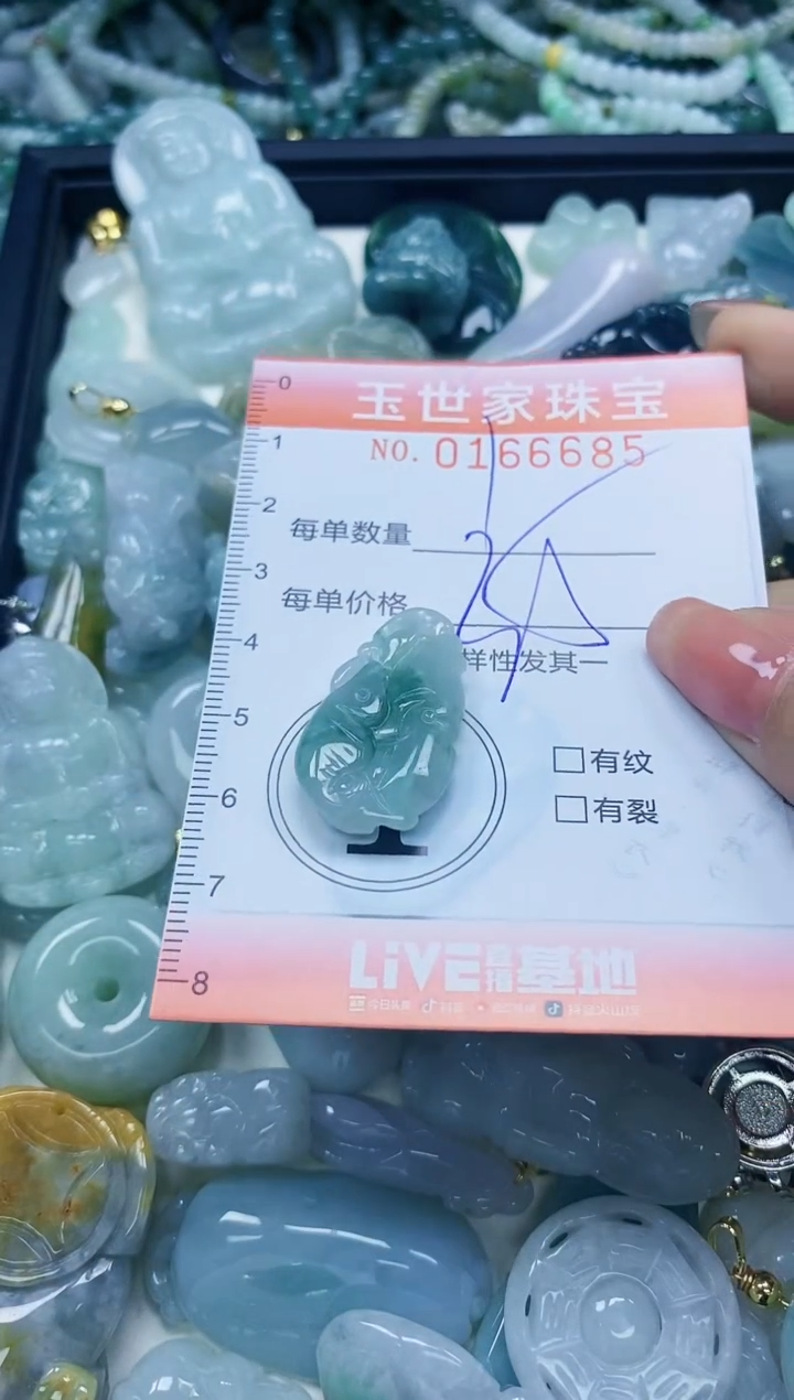 【闪购商品】翡翠颈饰未镶嵌闪购0166685