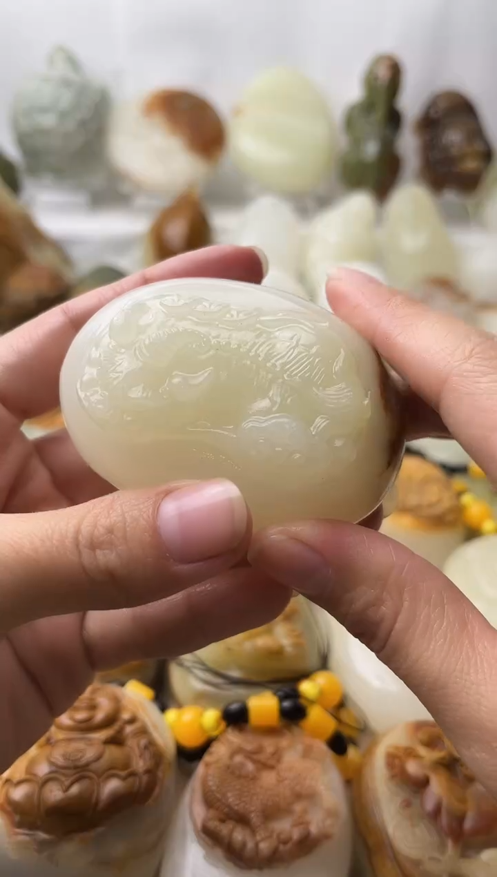 石材古青石棉纹正常不退换霸王貔貅