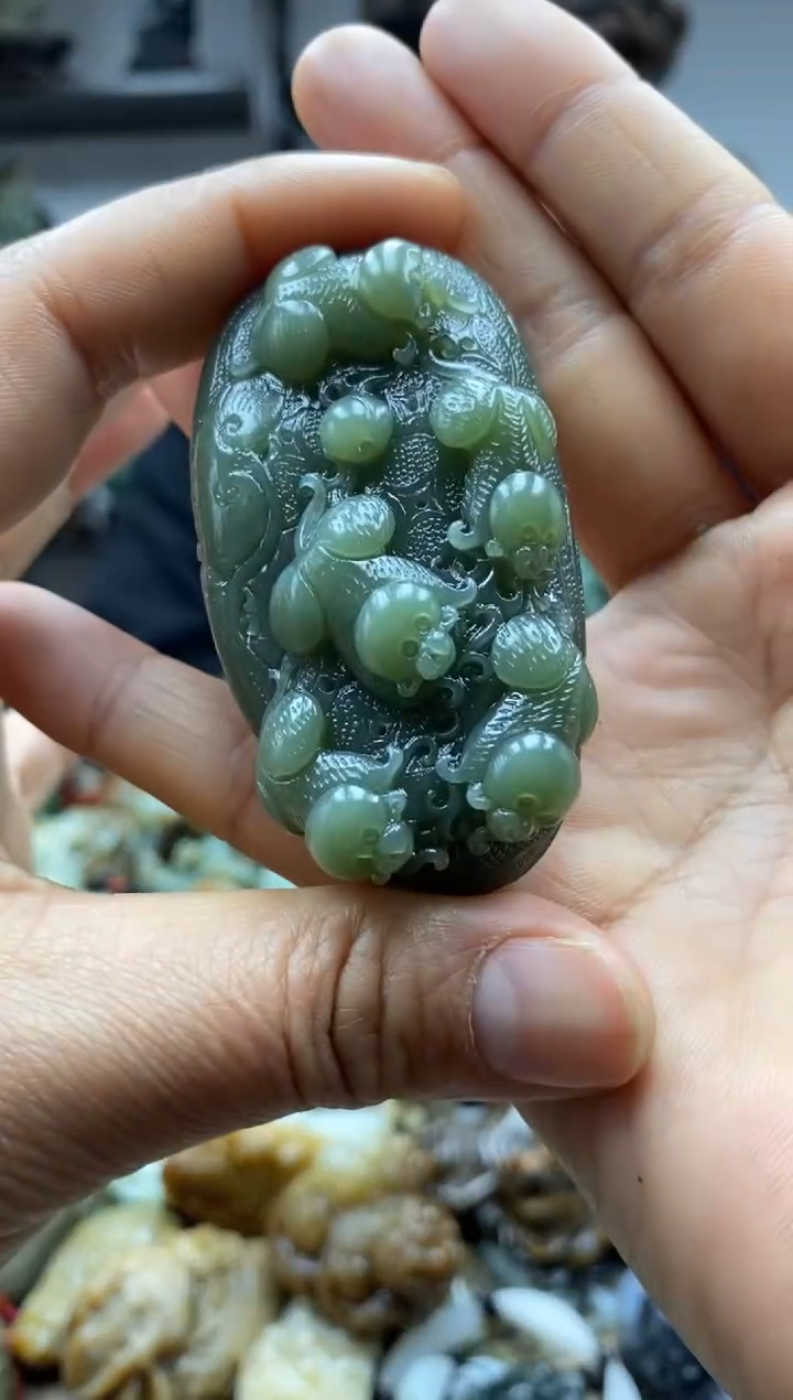 【闪购商品】和田玉未镶嵌把件1