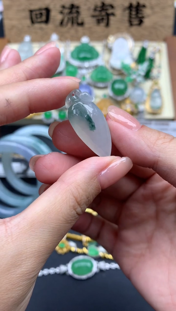 【闪购商品】翡翠颈饰未镶嵌136-中国好珍宝